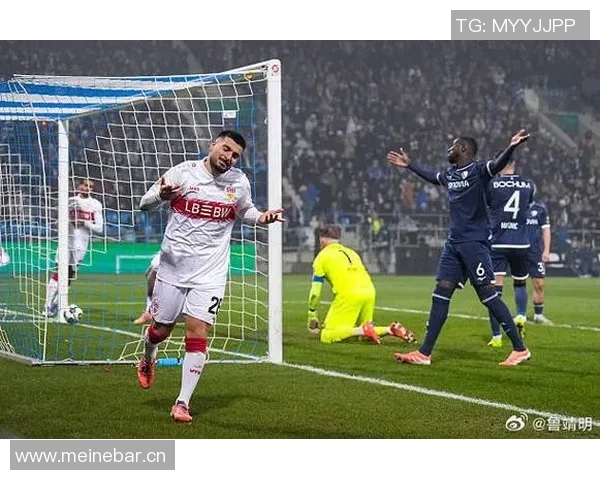 翁达夫连入两球助斯图加特追平多特比赛精彩瞬间回顾